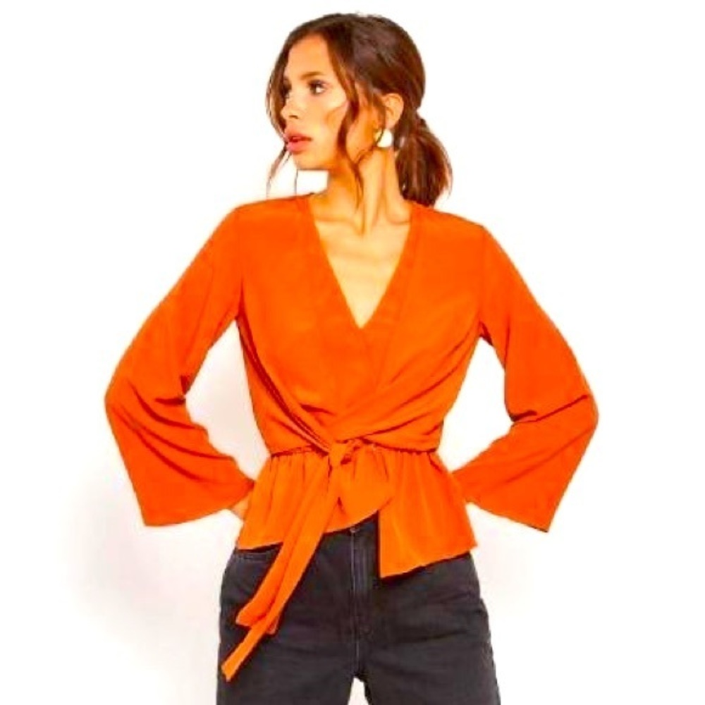 Topshop Kimono Top Size 8